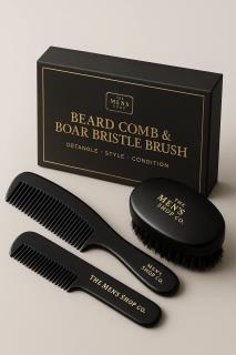 Beard Comb & Boar Bristle Brush