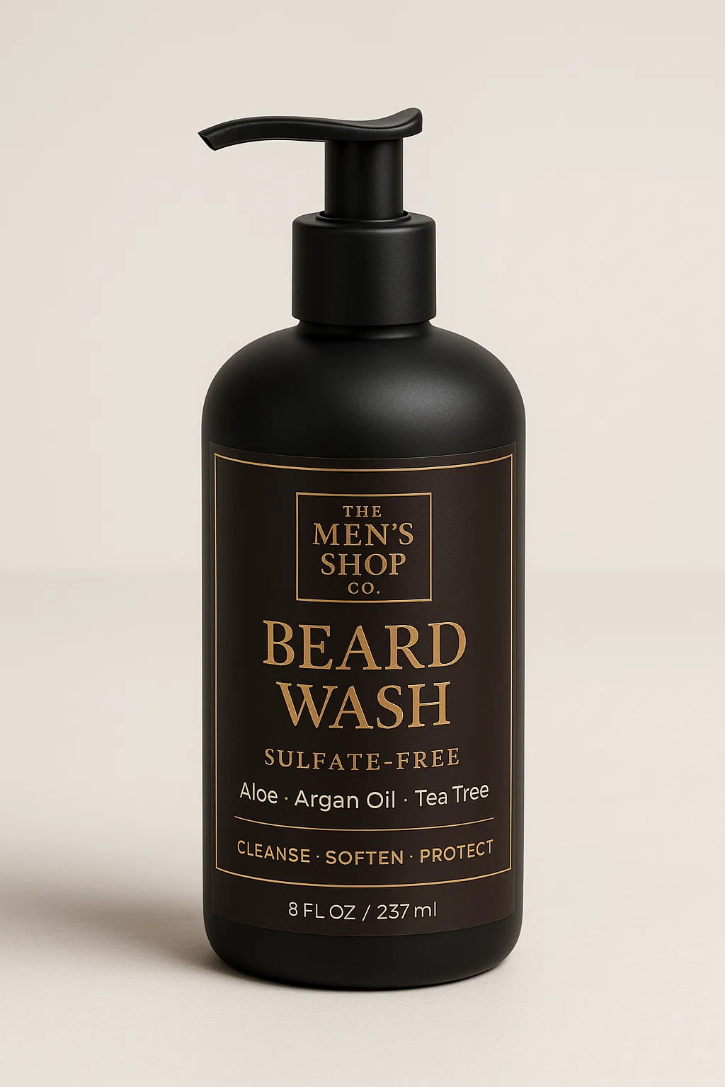 The Men’s Shop Co. Sulfate-Free Beard Wash launch